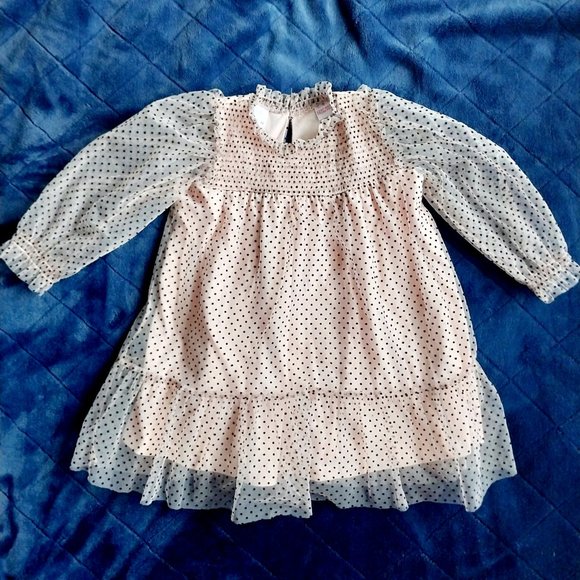 Zara Polka Dot Tulle Dress - Picture 1 of 6